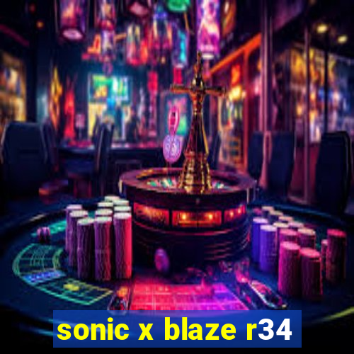 sonic x blaze r34